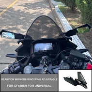 For CF 450SR 250SR 450 SR Universal Sports Installation Motorcycle Modified Rearview Mirror Wind Win