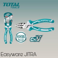 TOTAL High Leverage Combination Pliers 180MM (7") (THT210706S)