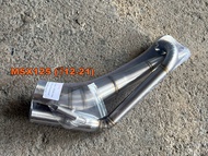 คอท่อสแตนเลส 304แท้ คอ2นิ้ว สำหรับ  Mslaz/R15/MT15/New R15/XSR155/CBR150R/Demon150GRGN/CB150R/Drone/