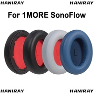 HANIRAY 1Pair Ear Pads, Foam Sponge Protein Leather Ear Cushion,  Soft Replacement Headset Earmuff f