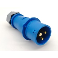Industrial Plug Connector,3 Pin Connector 16A 220V-250V 2P+E Waterproof IP44 CEE/IEC Waterproof Avia