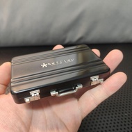 Business Card Holder Business Card Holder Business Card Holder High-End Blackened Aluminum Alloy Bus