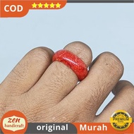 Cincin BATU MARJAN / Cincin KORAL MERAH SUPER