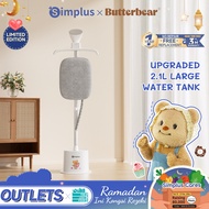 Simplus x Butterbear Garment Steamer | 2000W Power | 2.1L Tank | 11 Temperature | SUS304 Non-Stick S
