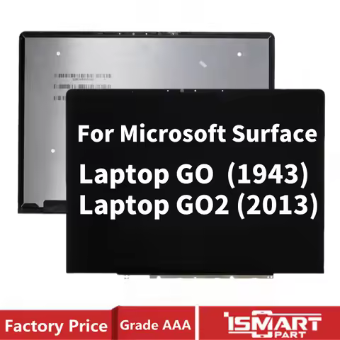 12.4" For Microsoft Surface Laptop GO 1943 LCD Laptop GO 2 2013 Display With Touch Screen Digitizer 