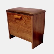 門口鞋凳式鞋柜 鞋櫃【柚木色】#鞋架 #儲物柜 #玄關柜 #換鞋凳 #翻斗鞋凳 #鞋收納#shoe cabinet #shoe storage #shoe rack#foyer cabinet #T-