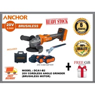 ANCHOR DCA1-B2 20V BRUSHLESS CORDLESS 4" ANGLE GRINDER