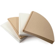 YRP 60 V Coffee Filter Paper Count Disposable Coffer Filters Natural Cone V-Shaped Unbleached Filter