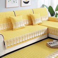 沙发垫四季通用防滑坐垫全套沙发套全包通用贵妃沙发套罩Sofa cushion, all season universal anti slip cushion, complete set of sofa