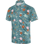 Men Clothes Golf t-Shirt Short-Sleeved Polo Shirt Quick-Drying Boutique Clothes Mens t-Shirt Short-S