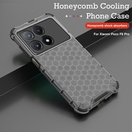 For Xiaomi Poco F6 Pro Honeycomb Anti drop Phone CasePoxo F6 Pro Poco F6 Pro F 6 Poco F6 5G Poco F6 