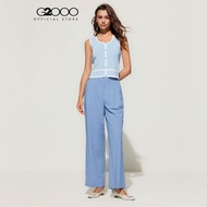 G2000 กางเกงสูทสำหรับผู้หญิง Straight Leg รุ่น 5125207375 BLUE