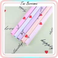 Flower Wrapping Paper Cellophane Flower Bouquet Paper Love Solid Cellophane KB6166