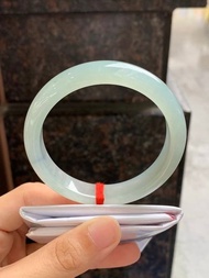 冰種翡翠天然翡翠玉鐲A玉手鐲 玉鈪 • 冰種果綠翡翠福鐲
