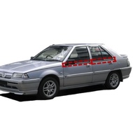 1SET 4PC DOOR GLASS OUTER MOULDING LINING WEATHERSTRIP PROTON SAGA ISWARA 8V 12 ISWARA 2 LMST (SAGA 