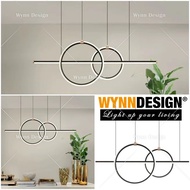 Wynn Design LED 54W Ceiling Light Chandelier Lampu Hiasan Hanging Lamp Table Top Lamp Living Light D