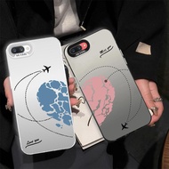 Casing For OPPO A3S A12E A1K Realme C2 Luxury Cartoon Smartphone Soft Phone Case 2 in 1 Couple Girl 