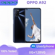 Used phone OPPO A92 4G Smartphone Android CPU Snapdragon 665 8MP 6.5-Inches Screen 95% new used RAM 