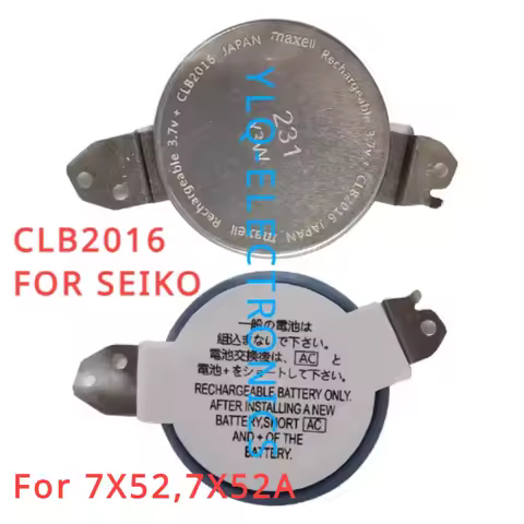 CLB2016 for SEIKO GPW-1000 CLB 2016 3.7V for Seiko Original Bracket Solar Charging Battery CLB-2016 