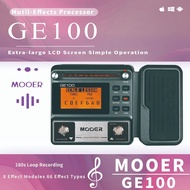 Mooer GE100 Guitar Multi-Effects Pedal (GE-100)