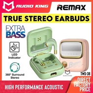 REMAX Earbuds Noise Cancelling Earbuds Bluetooth Earbuds ANC AKTWS38 Pink TWS Blutooth Earphone ANC 