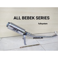 SC PROJECT racing exhaust for ALL VARIANT/TYPE BEBEK motorcycles. jupiter z, robot, Z1. supra x 125.
