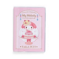 Sanrio 日本正版 My Melody 2023年 B6 手帳 記事簿 記事本 Schedule (月間)