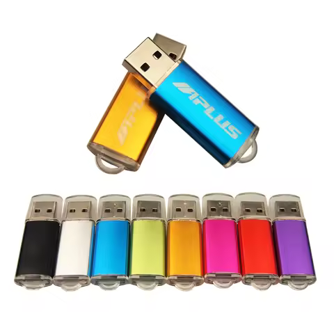 USB 2.0 Metal Pen Drive Fast Speed USB Flash Drive 4GB 8GB 16GB 32GB 64GB Pendrive USB Stick Flash D