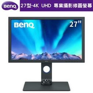 缺【BenQ】SW271C 27型 4K UHD 專業攝影修圖螢幕 PhotoVue 顯示器 (99% RGB/IPS)