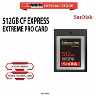 SANDISK 512GB CF EXPRESS EXTREME PRO CARD