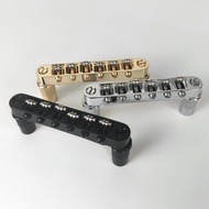 JZ-BM005 Guitar Tune-O-Matic Roller Saddle Bridge for Gibson EPI Les Paul LP SG Style 6 String Elect