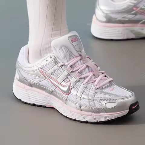 Nike Women's Shoes P-6000 Sports Shoes for Outdoor Travel, Trendy, Fashionable, Lightweight, Comfort