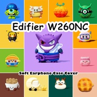 【Discount】For Edifier W260NC Case Casing Soft Silicone Earphone Case Cartoon Interesting