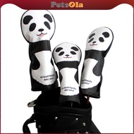 [PETSOLA] 3pcs Wood Driver Cover Utility , 3, 5 Golf Club Head Cover Accessories