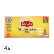 Lipton 立頓 黃牌精選紅茶  2g  25入  4盒