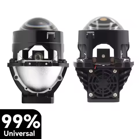 2.5 3.0 Inch Bi LED Projector Lens 12V 50W 6500K 20000Lm Hi Lo Beam for Universal Car Headlight Retr