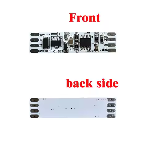 Dual-Channel SPI/TTL LED Signal Amplifier GY201 Repeater for WS2812B, WS2811, SK6812, WS2815 Pixel S