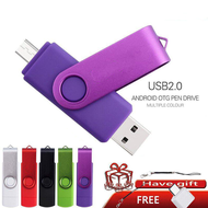 Android OTG PenDrive micro usb pendrive 256GB 128GB 64GB 32GB 16GB 8GB otg three-in-one flash drive USB pen drive for mobile phone U disk
