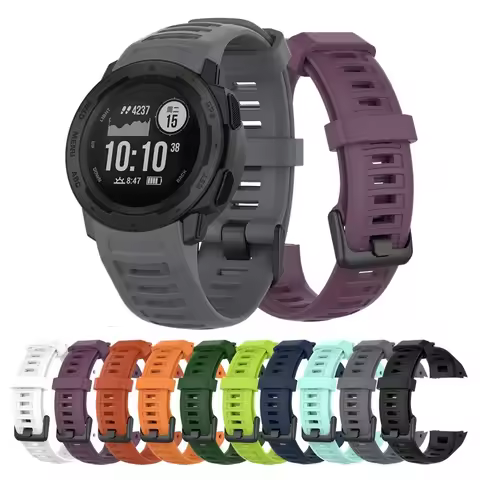 Watchband For Garmin instinct 2 Silicone Wristband Smartwatch Band For Garmin instinct 1/Esports/Sol