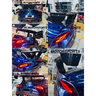 Toyota Supra A90 ST AKEA VARIS AIMGAIN TRD GR GT Carbon fiber rear boot trunk spoiler lip bodykit bo
