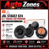 JBL Stage2 624 6.5" (160mm) 2-Way 240Watts Coaxial Car Speakers