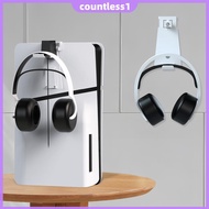 Wall Mount Controller & Headset Storage Holder Stable Space Saving for PS5 Slim/PS5 Console for Play