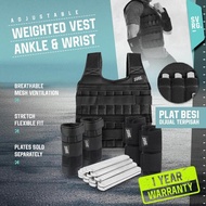 SVRG ADJUSTABLE WEIGHTED VEST - WRIST & ANKLE WEIGHT - ORIGINAL AND TRUSTED WEIGHTED VEST