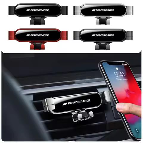 Car Gravity Cell Phone Holder Accessories For BMW X1 X2 X3 X4 X5 X6 X7 G20 G30 6GT E46 E90 E60 F10 E