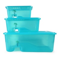 Turtle Aquarium Tank 🐠 Turtle tank small turtle basin extra large fish tank with sunstand water tank