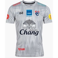 ZVCB เสื้อกีฬาแขนสั้น ลายทีมชาติฟุตบอลไทย ทีมชาติไทย ทีมเหย้า สีเขียว สีเทา สีฟ้า XCVBRD