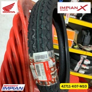 TIRE, RR. (CST) (80/90-17M/C 50P)(42711-K07-M10)100% ORI HONDA GENUINE PART - EX5/DASH/WAVE