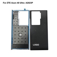 For ZTE Axon 40 Ultra Back Battery Cover Rear Door Housing case Rear Glass Repair parts For ZTE Axon