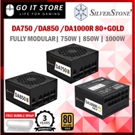 SilverStone DA650 / DA750 / DA850 / DA1000R Power Supply With 80 PLUS Certification PSU
