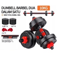 PVC DUMBELL SET 10 kg barbell dumbbell training weight lifting gym